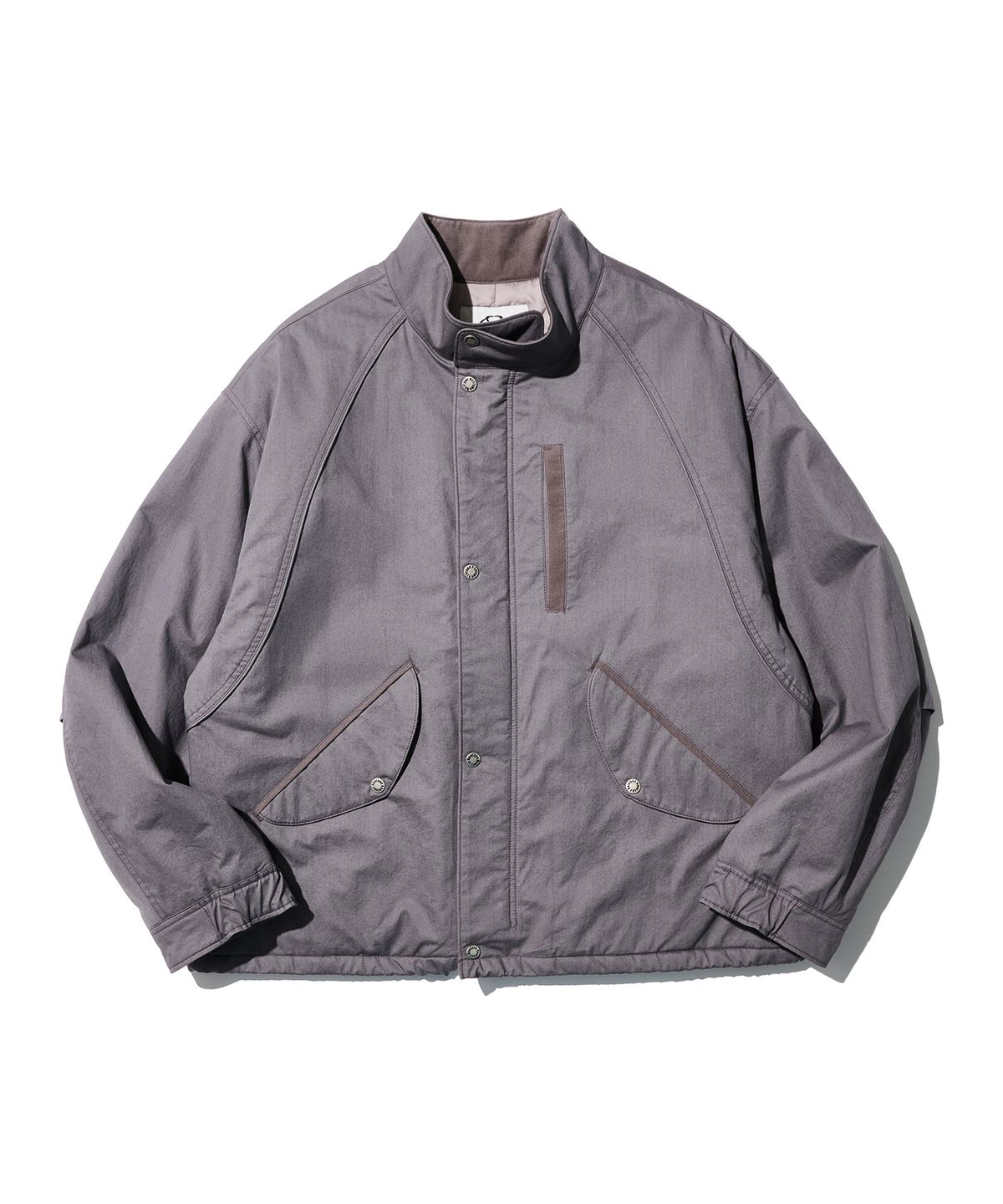 논타입(NONTYPE) VTG STAND MIL BOMBER (PURPLE GREY)