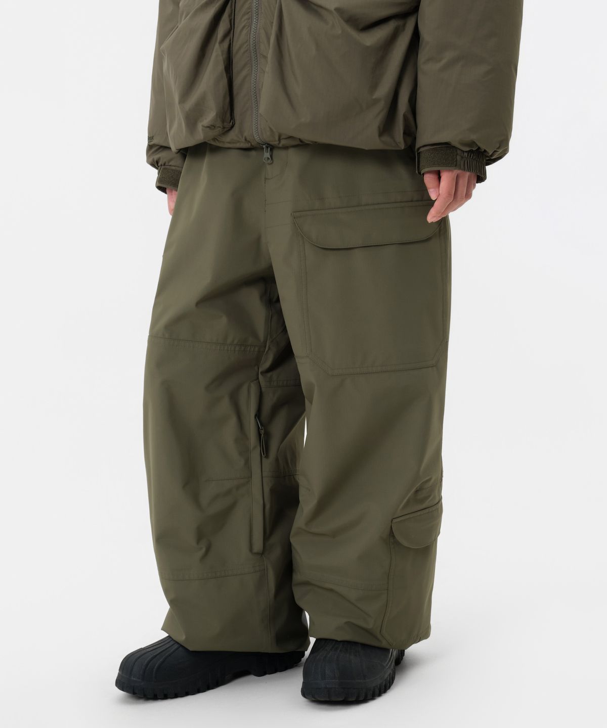 디미토(DIMITO) VTX BANDED CARGO PANTS (WIDE FIT LV.1) OLIVE