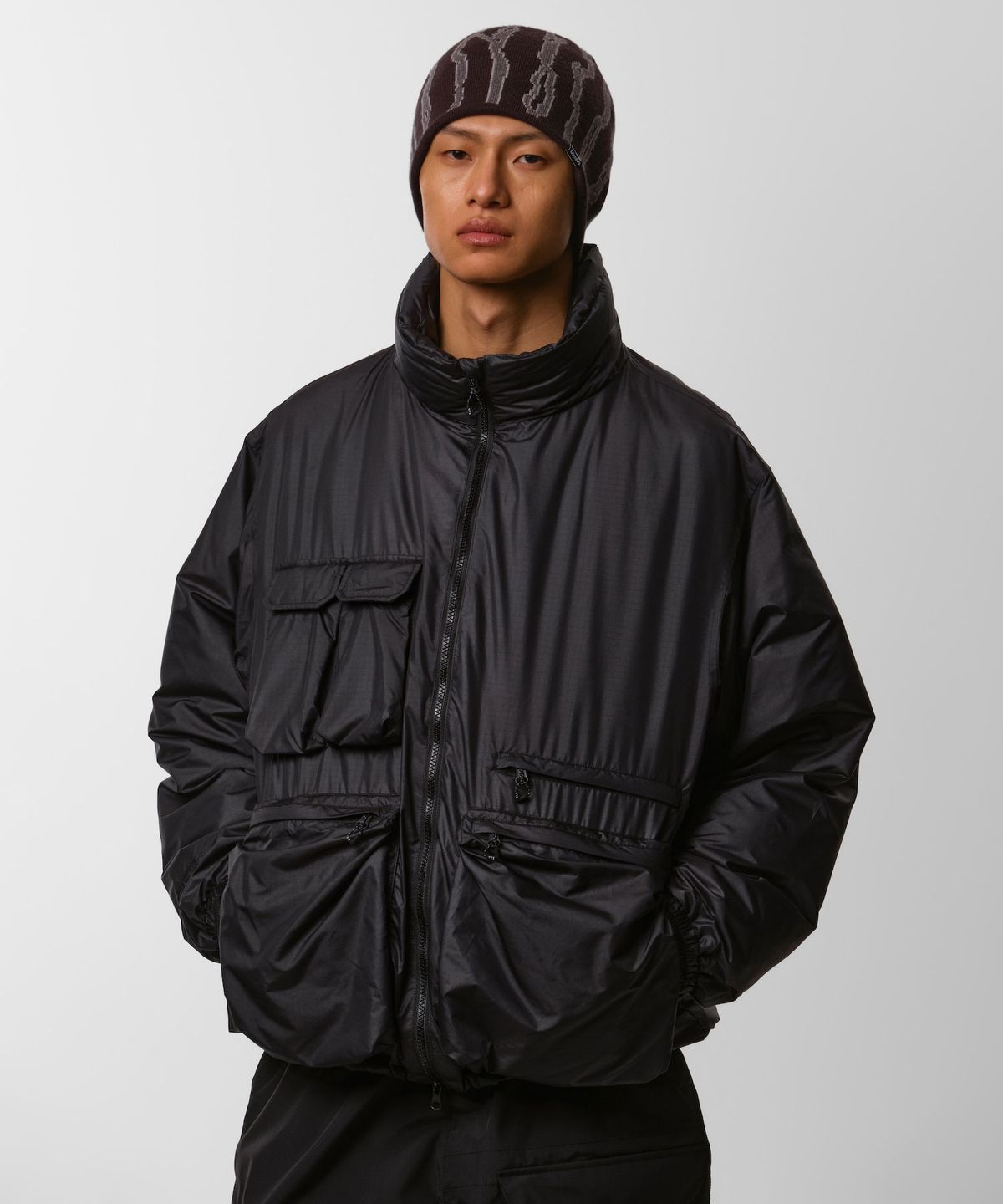 디미토(DIMITO) VTX UTILITY DOWN JACKET BLACK