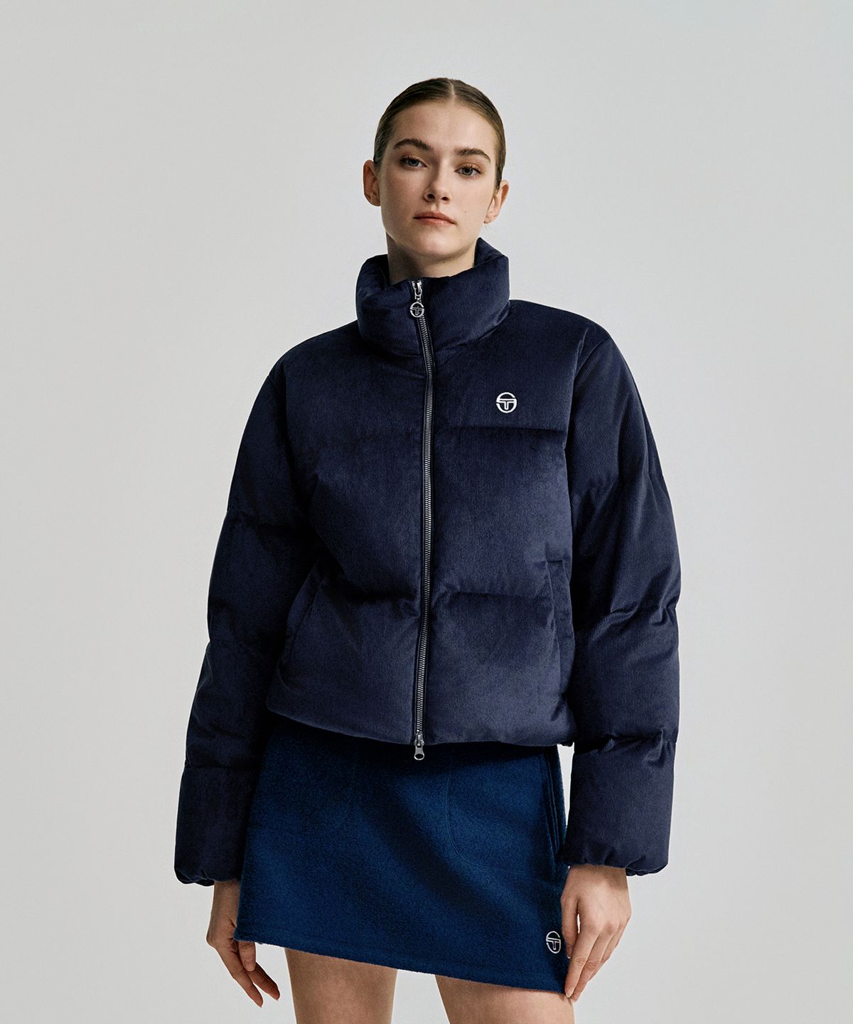 세르지오 타키니(SERGIO TACCHINI) M 클라시코 코듀로이 다운점퍼