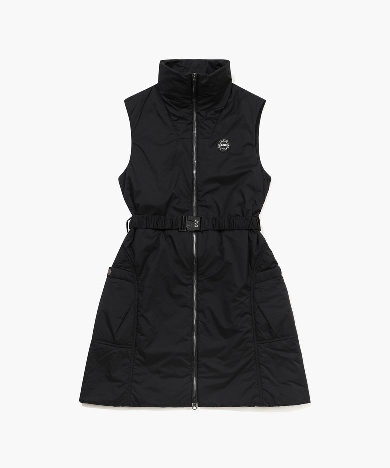 여성 패딩 풀집업 베스트 원피스 _BLCK GQ322LOP91