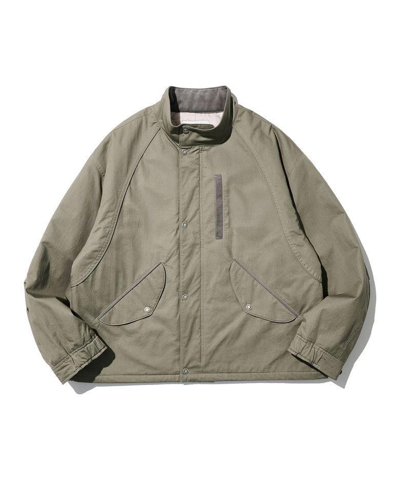 VTG STAND MIL BOMBER (KHAKI GREY)
