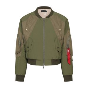 키메라 리버시블 플라이트 자켓 카키