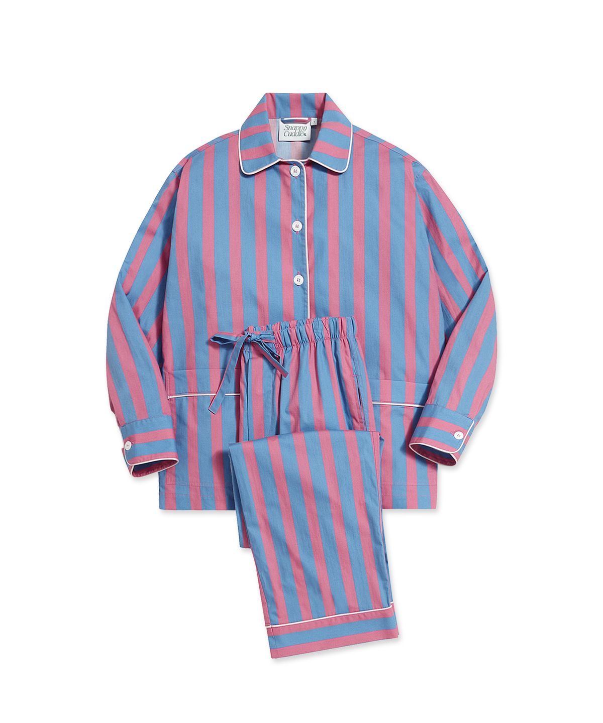 스내피커들(SNAPPY CUDDLE) Classy Cotton Candy Pajama Set