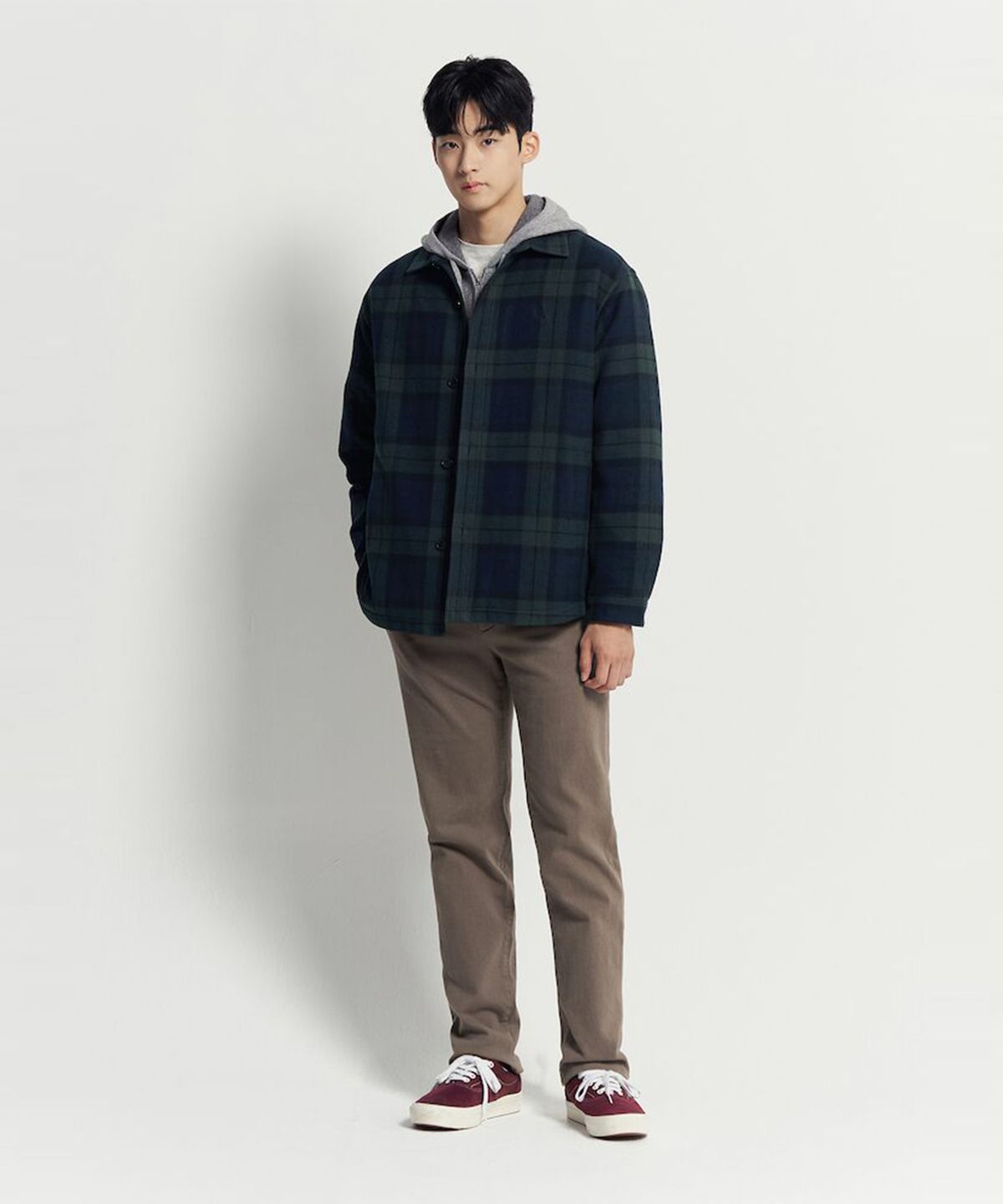 빈폴 멘(BEANPOLE MEN) 10수 트윌 스탠다드핏 팬츠  베이지