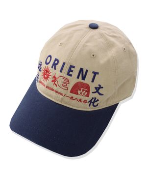 오리엔트 캡(베이지/네이비)