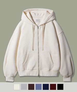 유스풀 멜로우 후드 집업 크림 SJHD1539