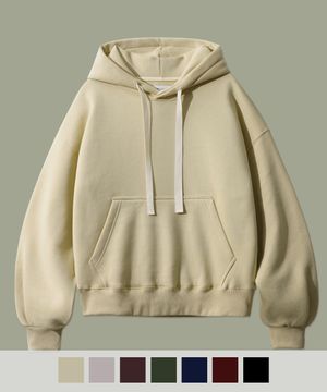 유스풀 멜로우 후드 모스옐로 SJHD1540