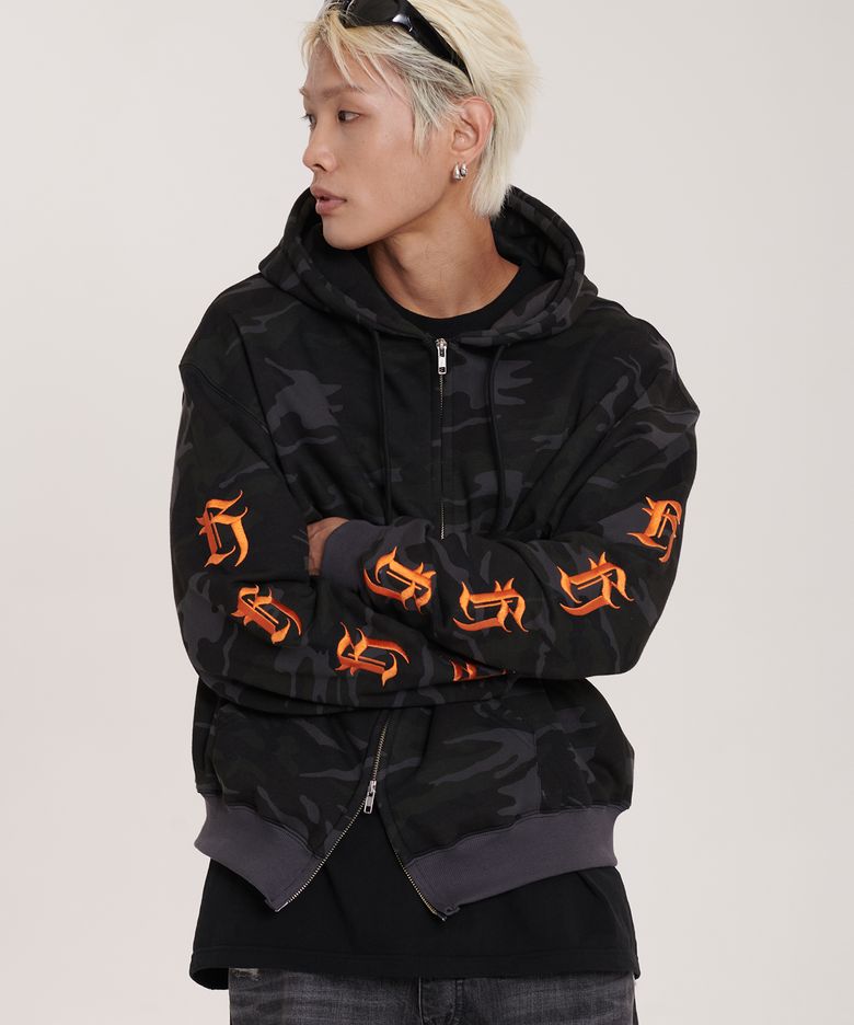 RRR 후드집업 (카모)