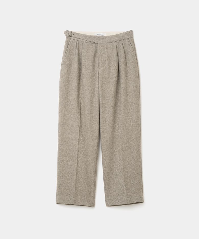 wool gurkha slacks beige