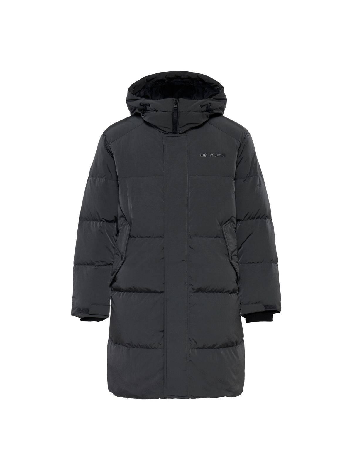 아이더(EIDER) SNOWY (스노이) 남성 미들 파카 다운 자켓_Dark Grey