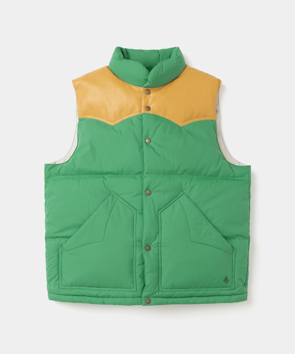 유니폼브릿지(UNIFORM BRIDGE) western down vest green