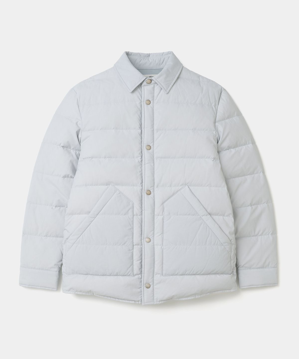 유니폼브릿지(UNIFORM BRIDGE) feather down shirt jacket light grey