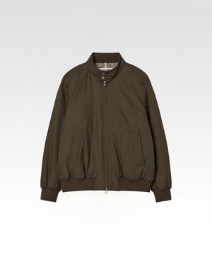 리가즈 해링턴 다운 블루종 브라운