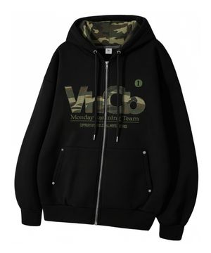 MRT 카모 아플리케 후드집업