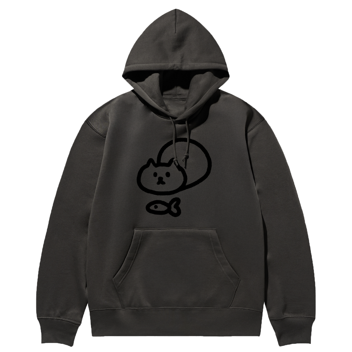 어썸어스(AWESOMEUS) CAT AND FISH HOODIE_4 COLOR