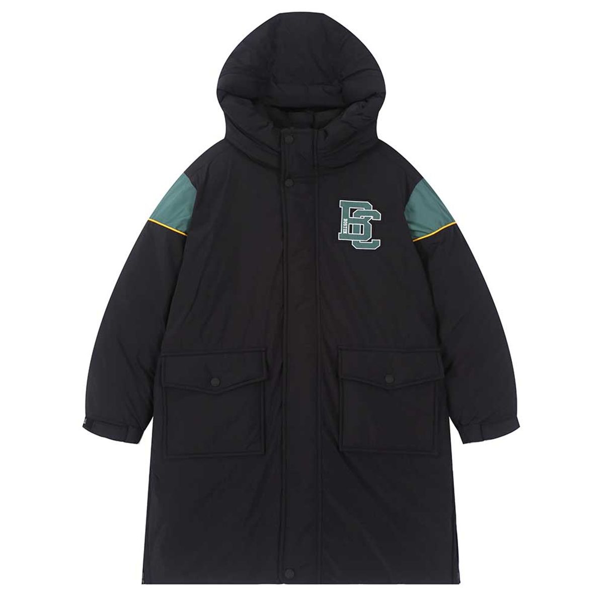 엔비에이 키즈(NBA KIDS) BOS 팀 컬러블록 덕 다운(K254DW080P) 블랙