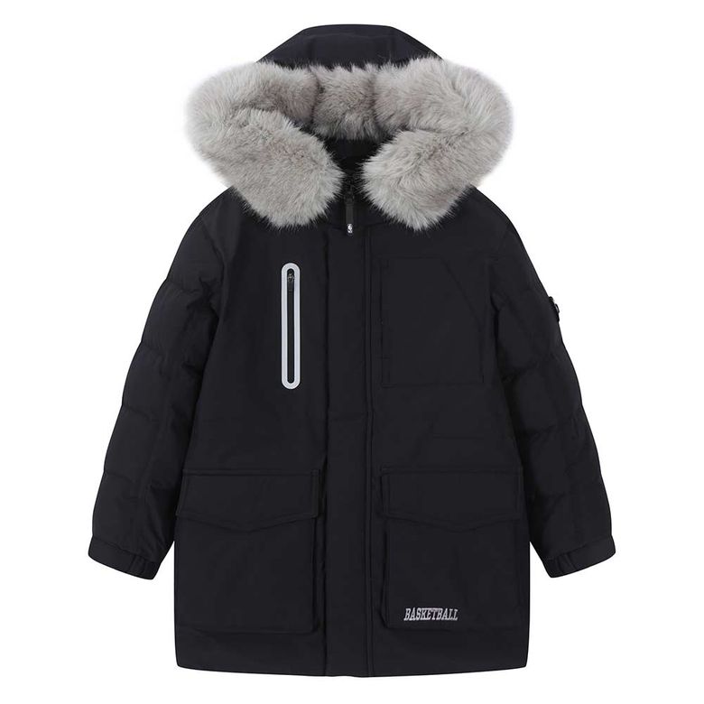 NBA 미디 덕 다운(K254DW060P) 블랙