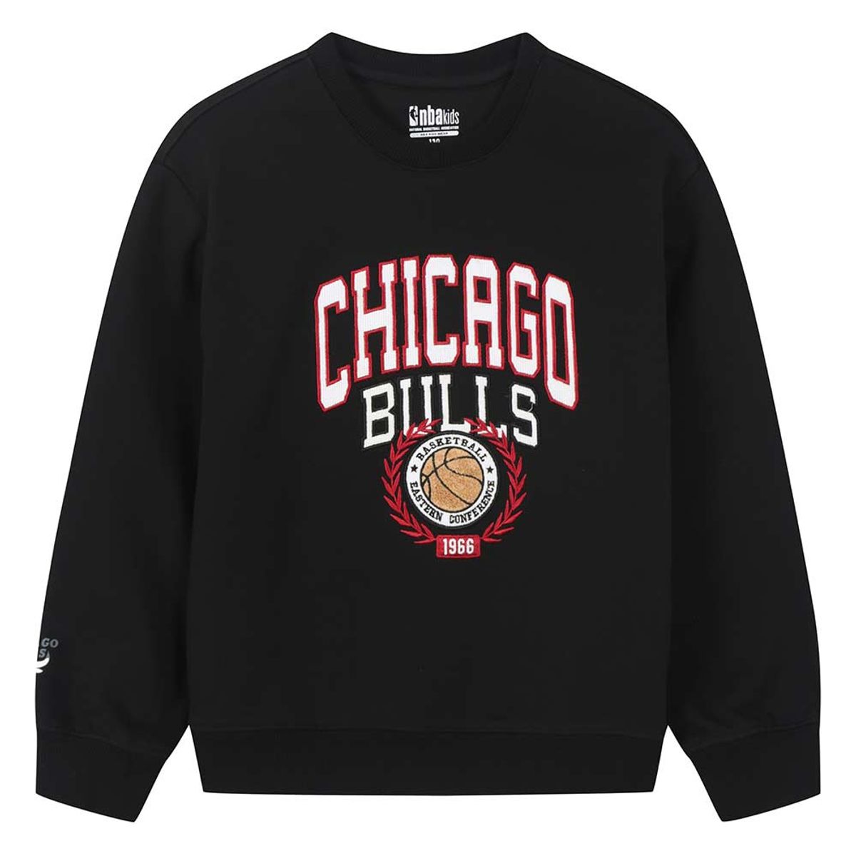 엔비에이 키즈(NBA KIDS) BOS 팀 로고 맨투맨(K254TS070P) 블랙