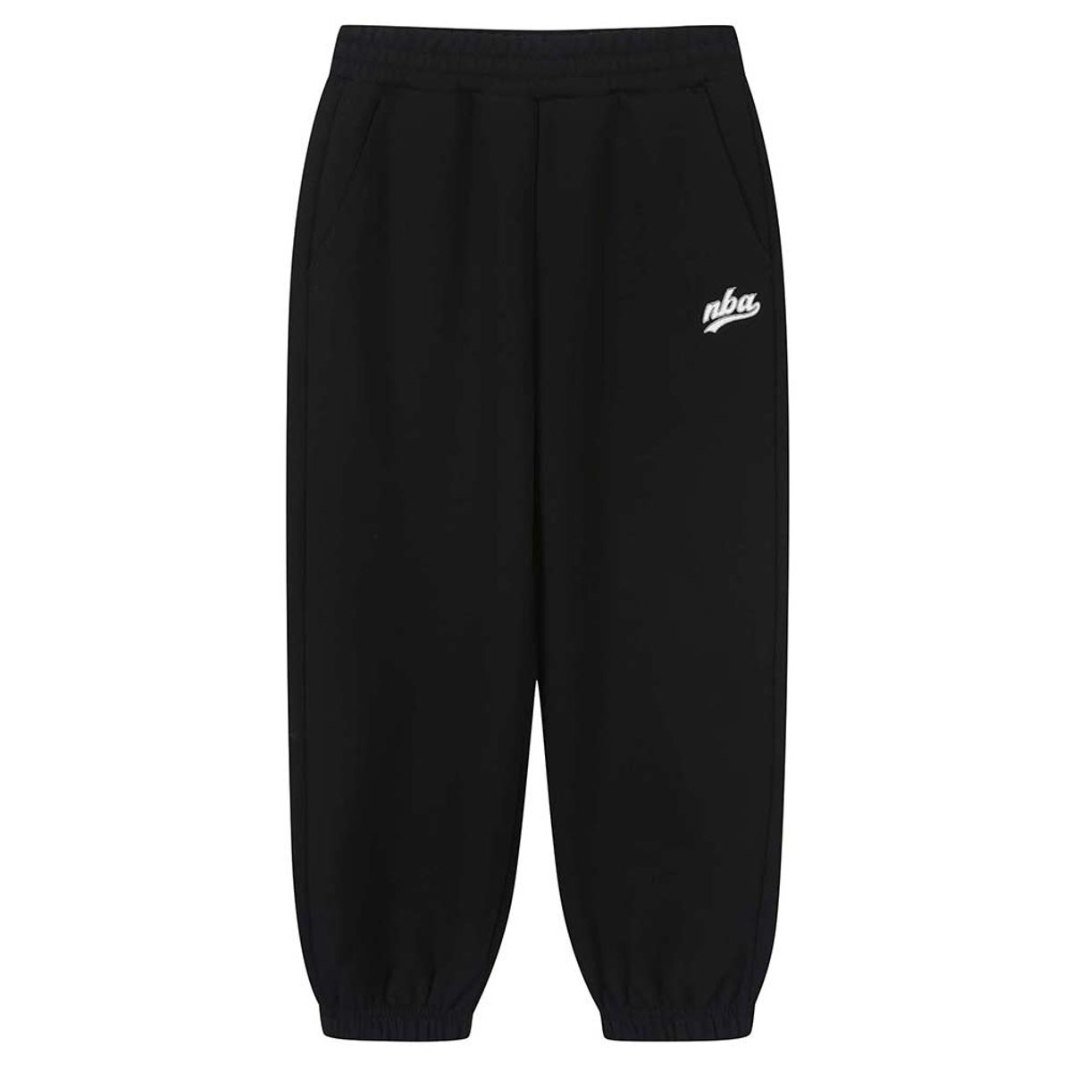 엔비에이 키즈(NBA KIDS) NBA 로고 조거팬츠(K254TP070P) 블랙