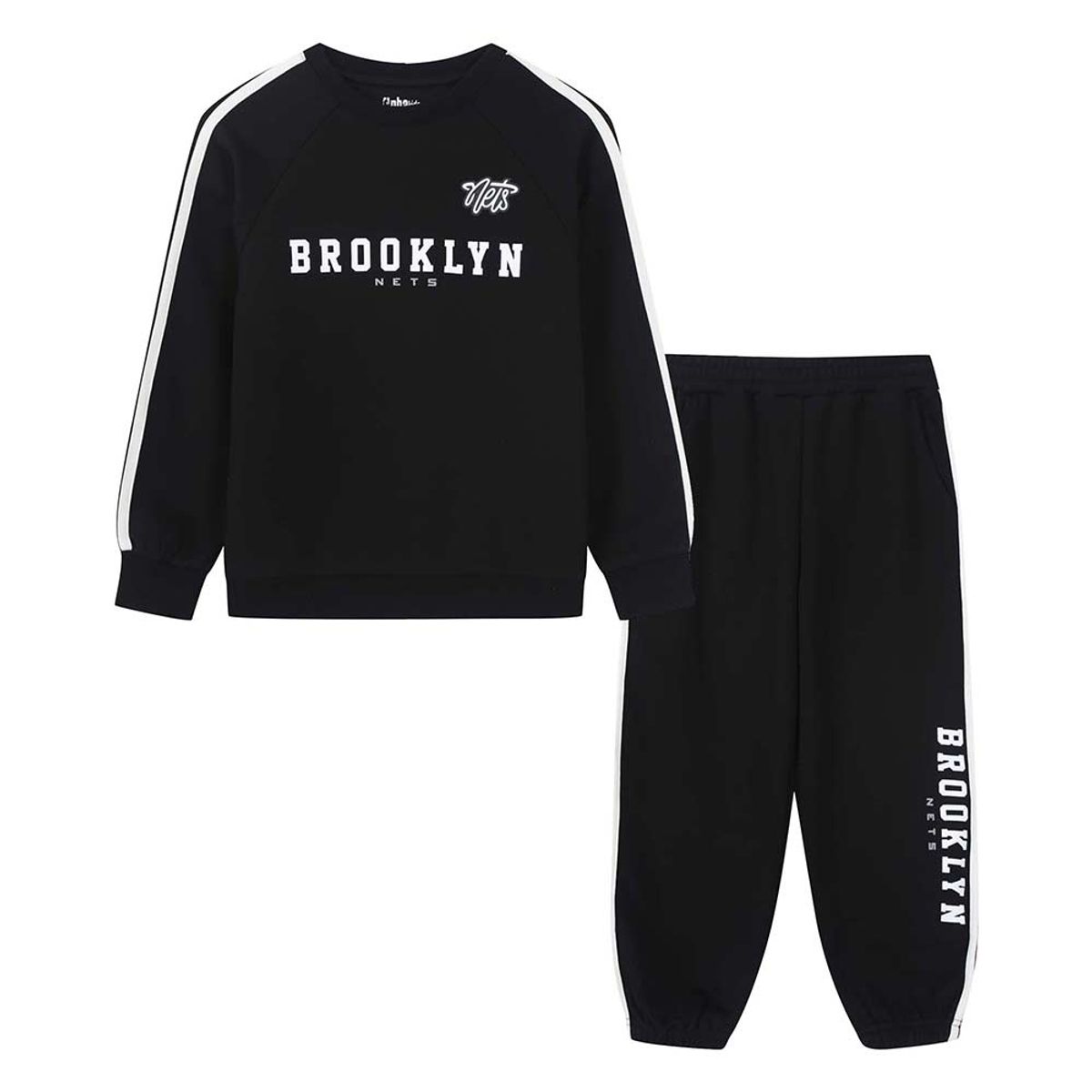 엔비에이 키즈(NBA KIDS) GSW 팀로고 셋업(K254ST030P) 블랙