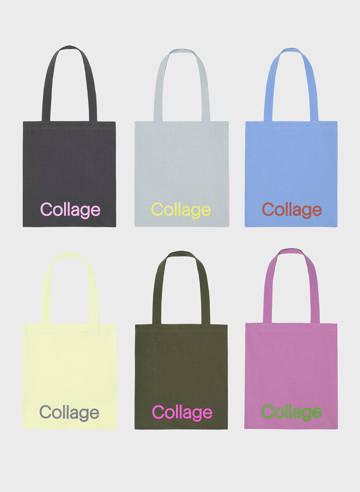 꼴라주바캉스(COLLAGEVACANCE) Collage Dept. Cotton Bag - 6colors (에코백)