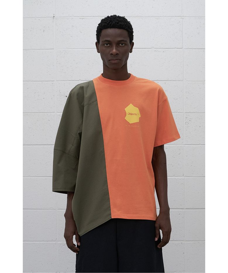 (RE;CODE × OBJECTS IV LIFE by Daniel Arsham) Half Fabric Mixed Top R0TAX25220ORX