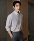 25FW 스트레치 버튼 다운 셔츠 스트라이프