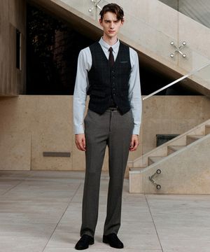 25FW 라이크라 밴딩 슬랙스 토프