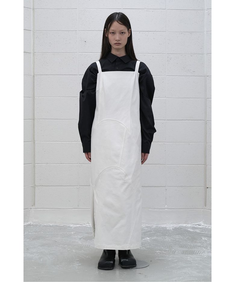 (RE;CODE × OBJECTS IV LIFE by Daniel Arsham) Reconstructed Sleeve Dress R0DAA25211WHX