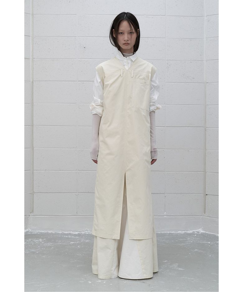 (RE;CODE × OBJECTS IV LIFE by Daniel Arsham) Reworked Pants Layering Dress R0DAA25202IVX