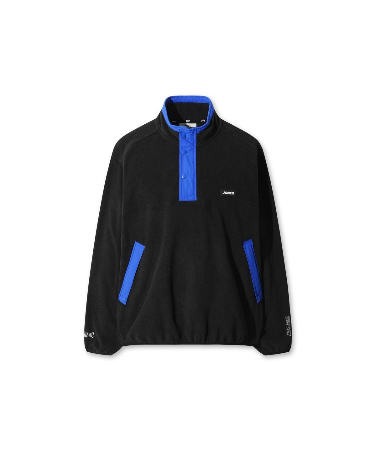 왁(WAAC) [JONES] Men Polartec Retro Fleece Pullover WMTBW25771BKX