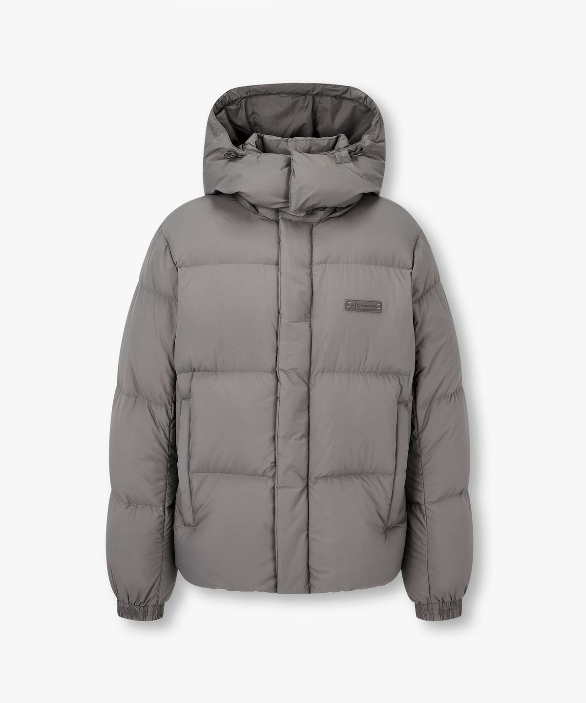 아르마니 익스체인지(ARMANI EXCHANGE) 남성 디태처블 후드 라이트 다운 자켓_다크 그레이 A415310011