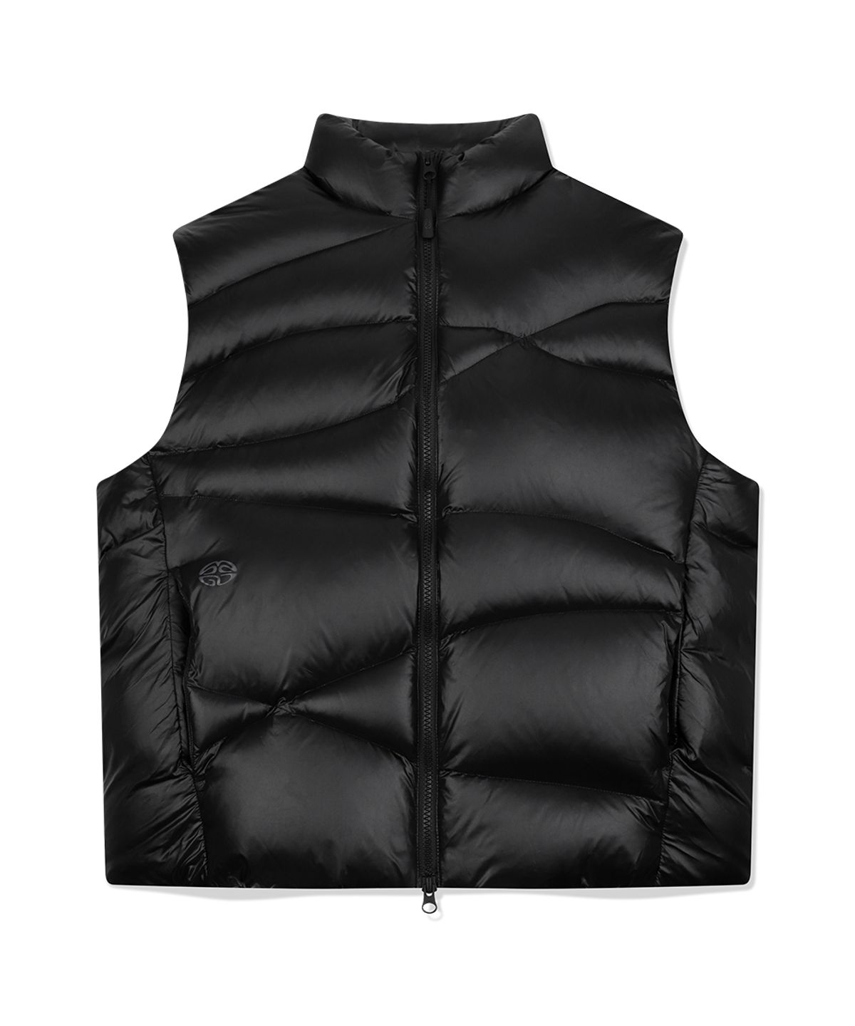 마하그리드(MAHAGRID) WAVY DOWN VEST BLACK(MG2FWMB902A)