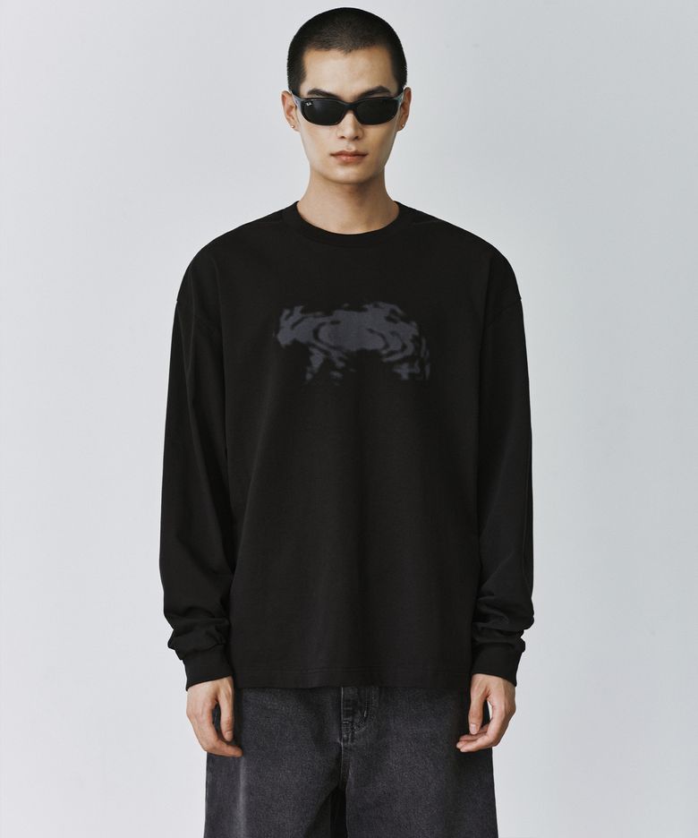 CATSMIC GRAPHIC LONG SLEEVE [BLACK]