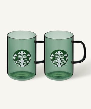 그린 사이렌 글라스 500ml 2P 세트