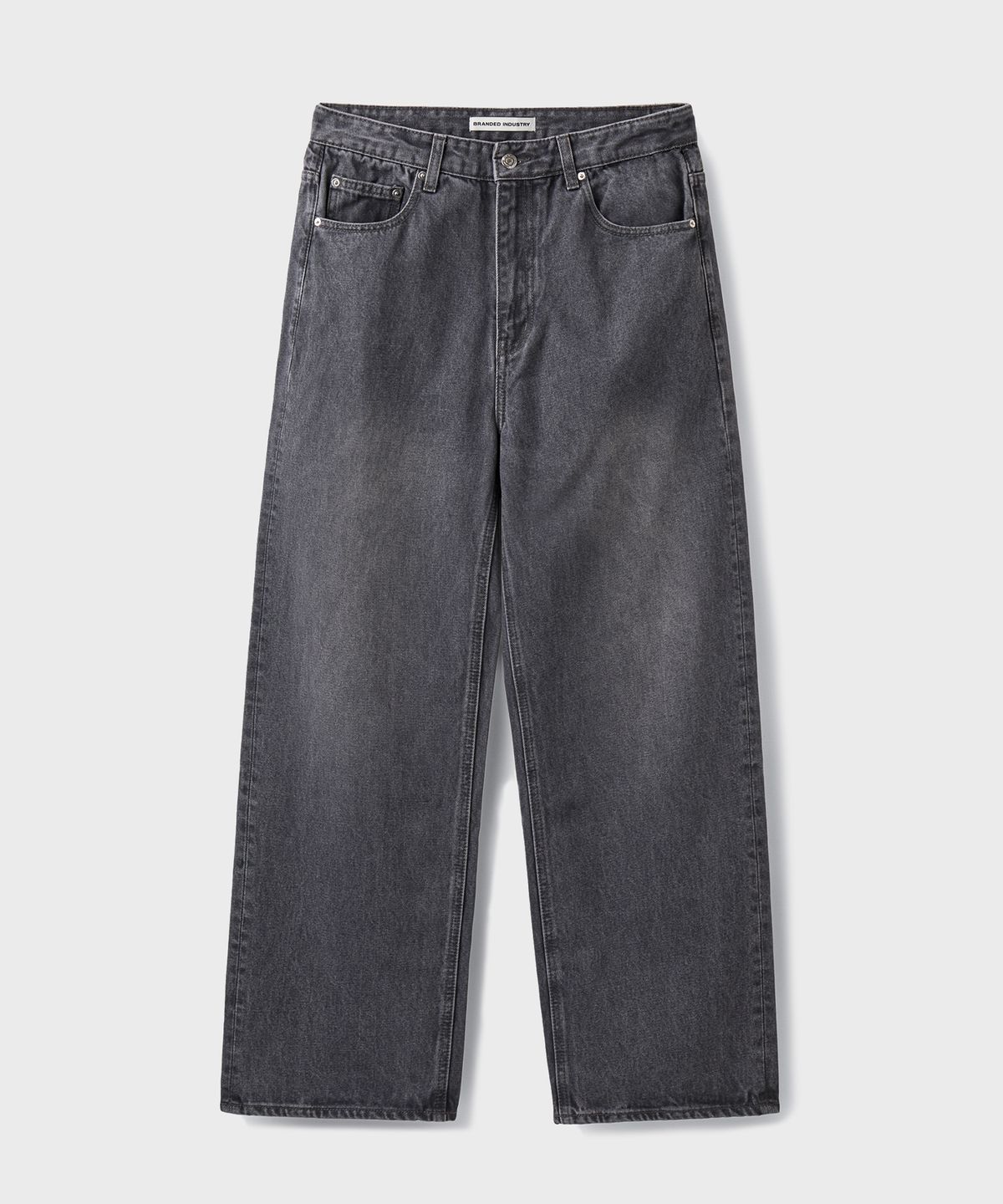 브랜디드(BRANDED) EXTRA WIDE DENIM PANTS [WASHED GRAY]