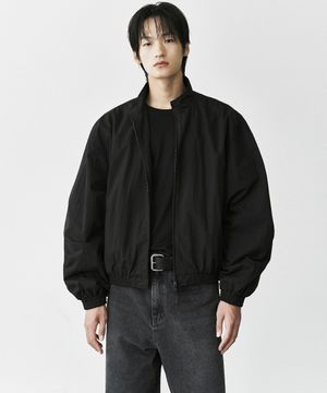TRACK BOMBER JACKET [BLACK]