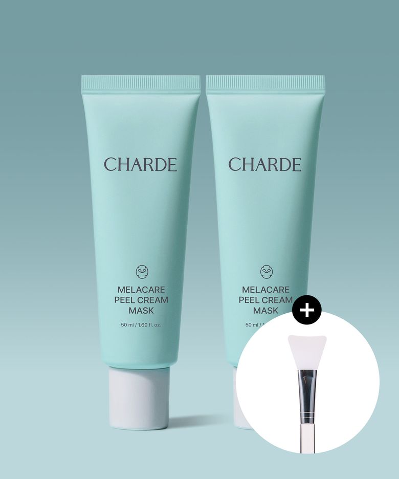 멜라케어 필크림 마스크 50ml 2개 (+실리콘 브러쉬 1개 증정)