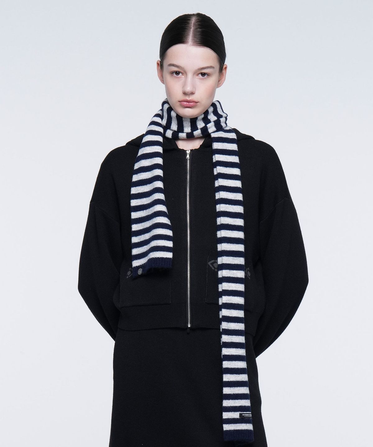 아웃도어 프로덕츠(OUTDOOR PRODUCTS) STRIPE MUFFLER (NAVY)