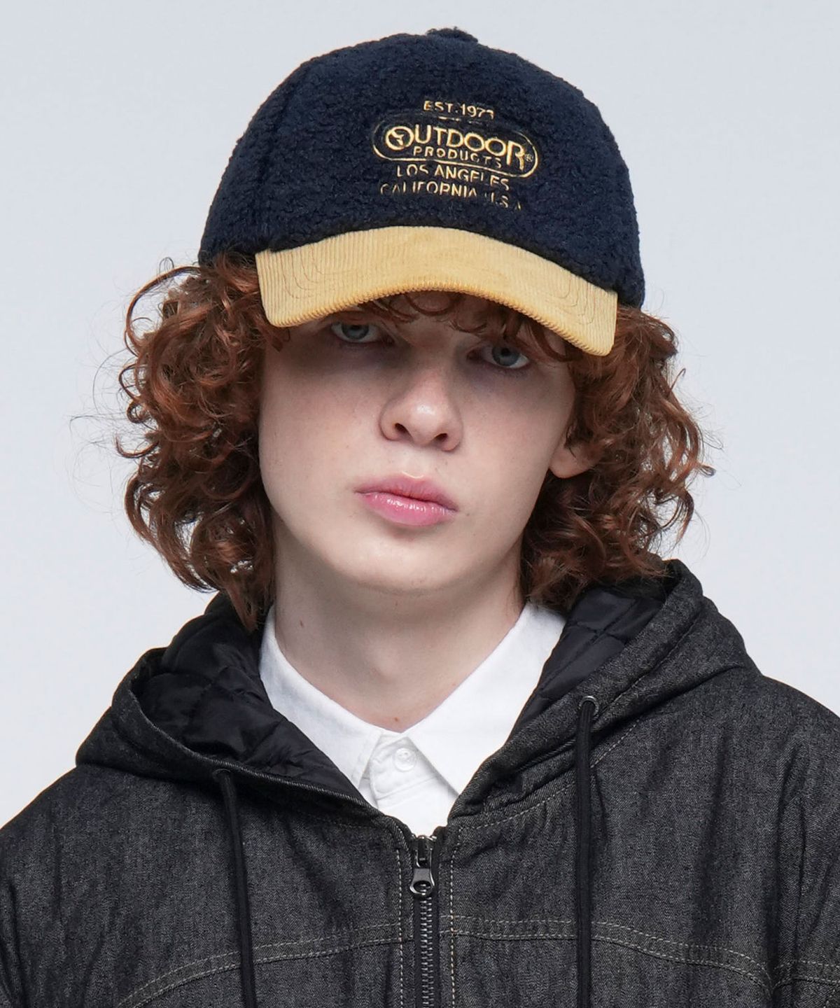아웃도어 프로덕츠(OUTDOOR PRODUCTS) BOUCLE MULTI LOGO CAP (NAVY)