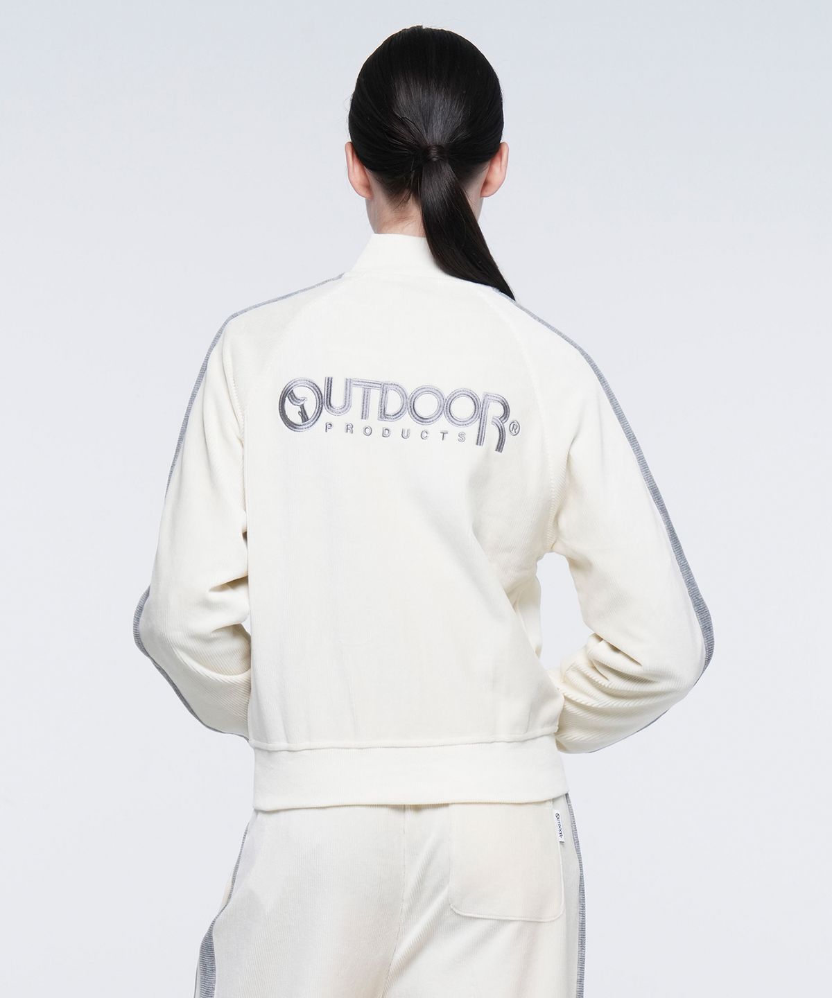 아웃도어 프로덕츠(OUTDOOR PRODUCTS) W CORDUROY TRACK JUMPER (IVORY)