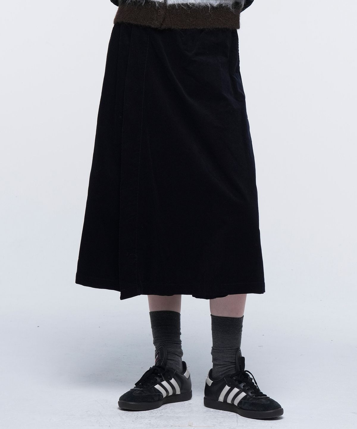 아웃도어 프로덕츠(OUTDOOR PRODUCTS) W WIDE SKIRTS PANTS (NAVY)