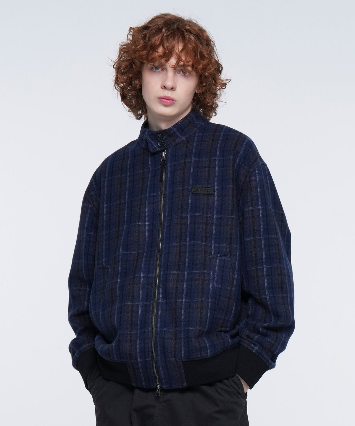 아웃도어 프로덕츠(OUTDOOR PRODUCTS) HARRINGTON ZIP UP (NAVY)