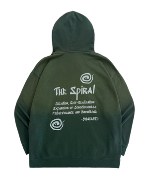 THE SYMBOL OF SPIRAL 피그먼트 후드티