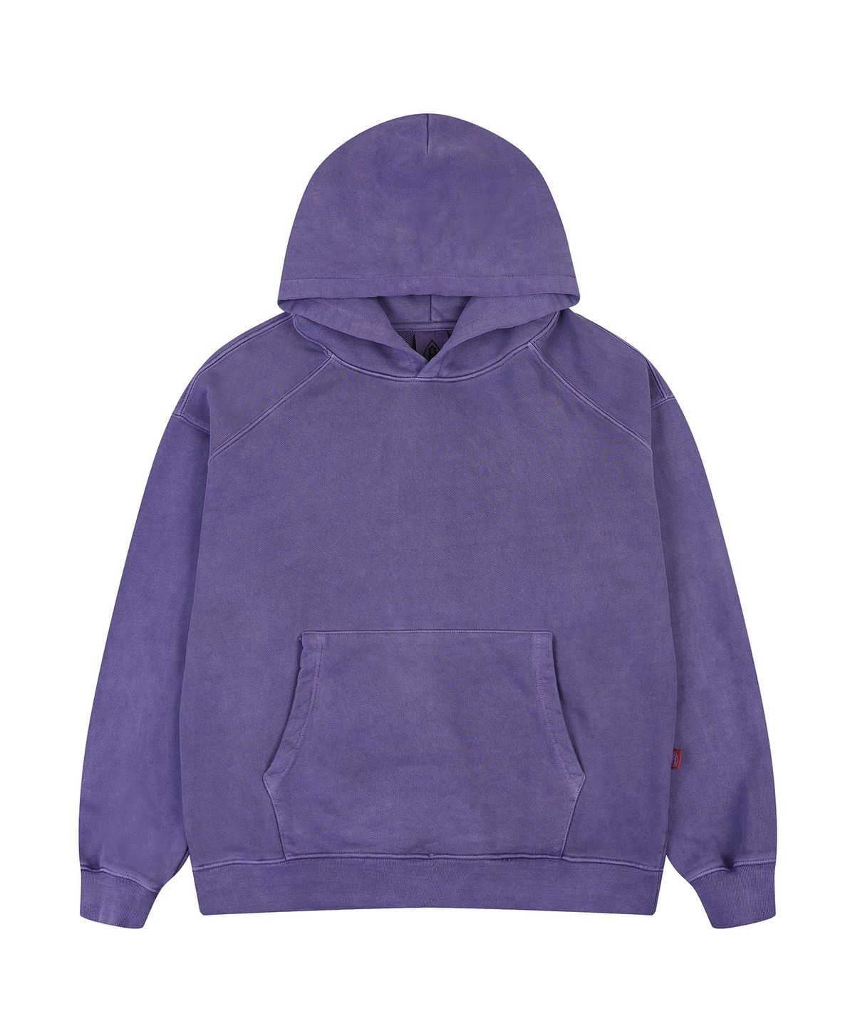 에이던엠(ADERNM) PIGMENT DYED SWEAT HOODIE (PURPLE)
