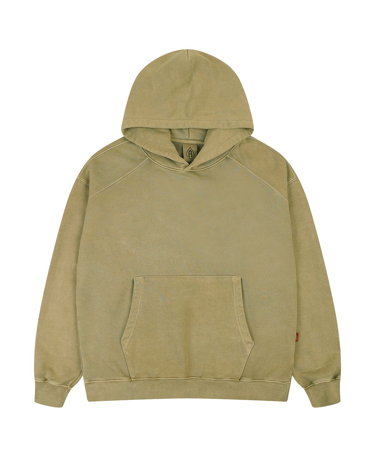 에이던엠(ADERNM) PIGMENT DYED SWEAT HOODIE (BEIGE)
