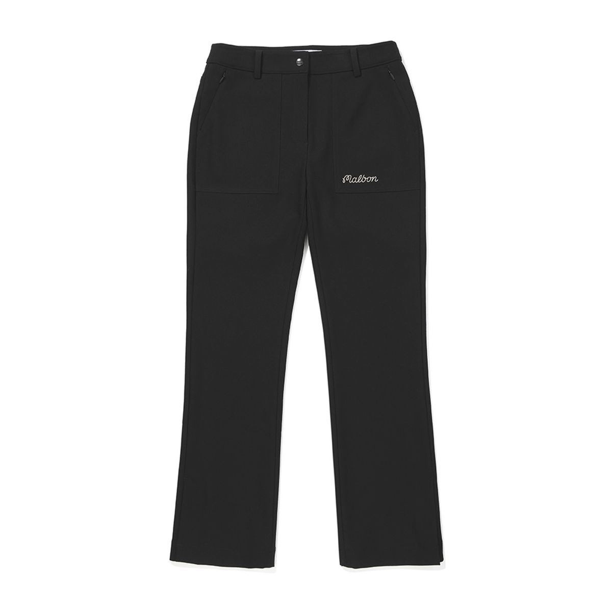 말본 골프(MALBON GOLF) 여성 약기모 부츠컷 팬츠 BLACK (WOMAN)