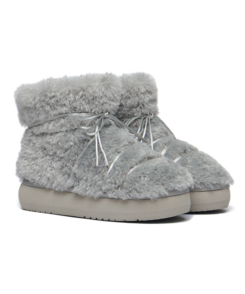 CURLY FUR BOOTS SHORT - 5 colors