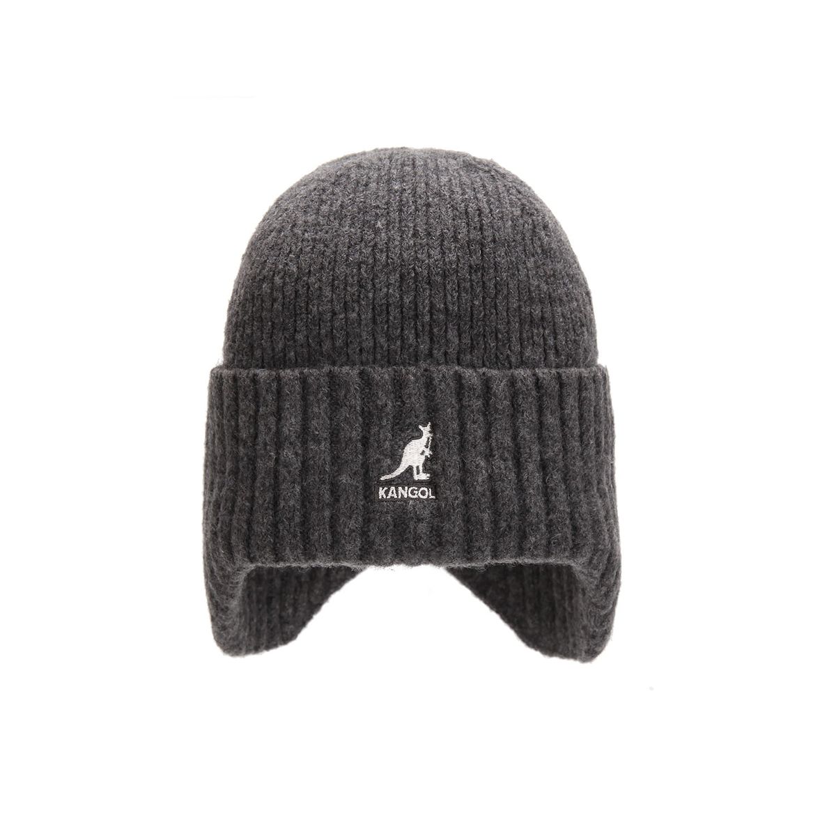 캉골키즈(KANGOL KIDS) 키즈 립 이어플랩 비니 RF 0602 그레이